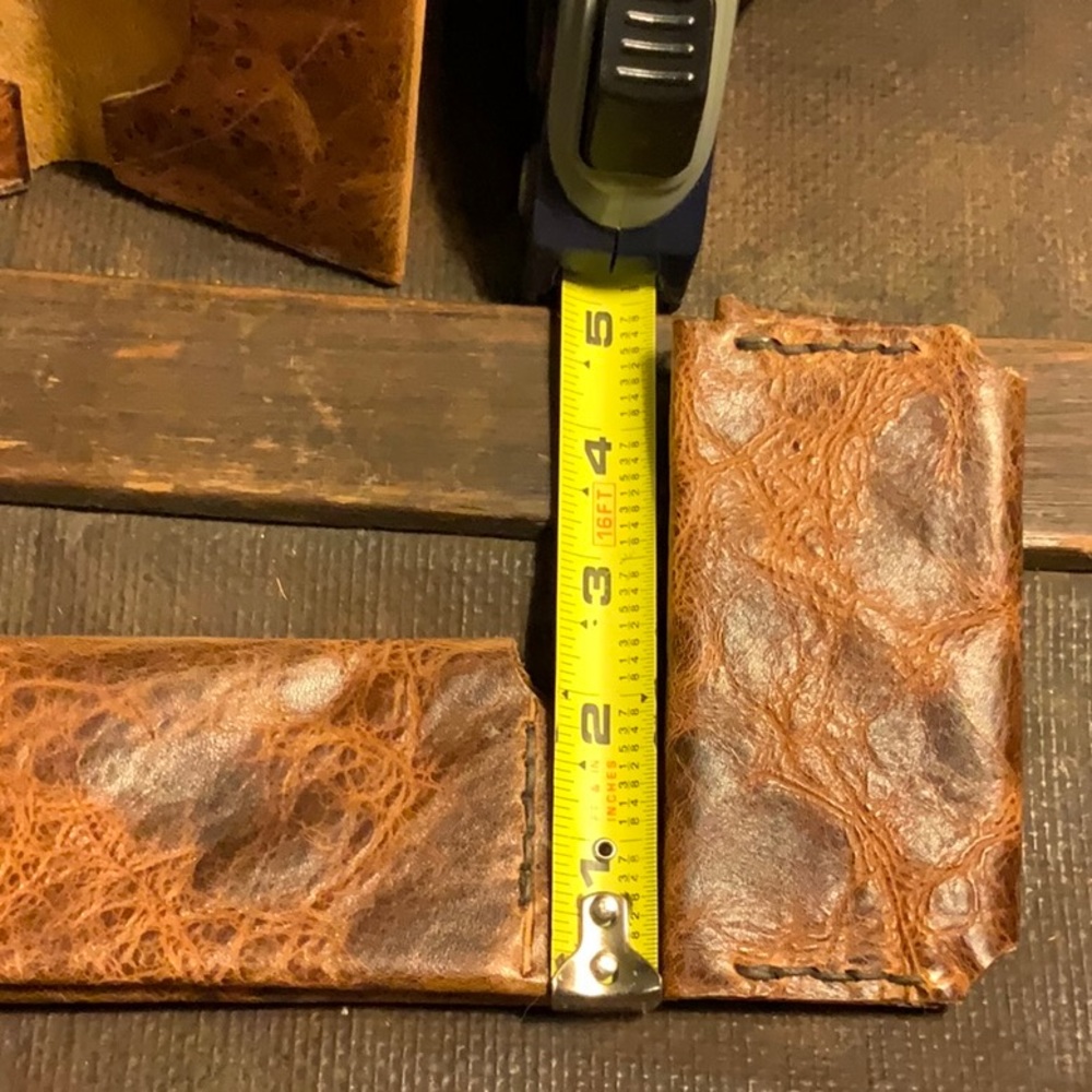 Handmade leather wallets - Picture 2 of 2